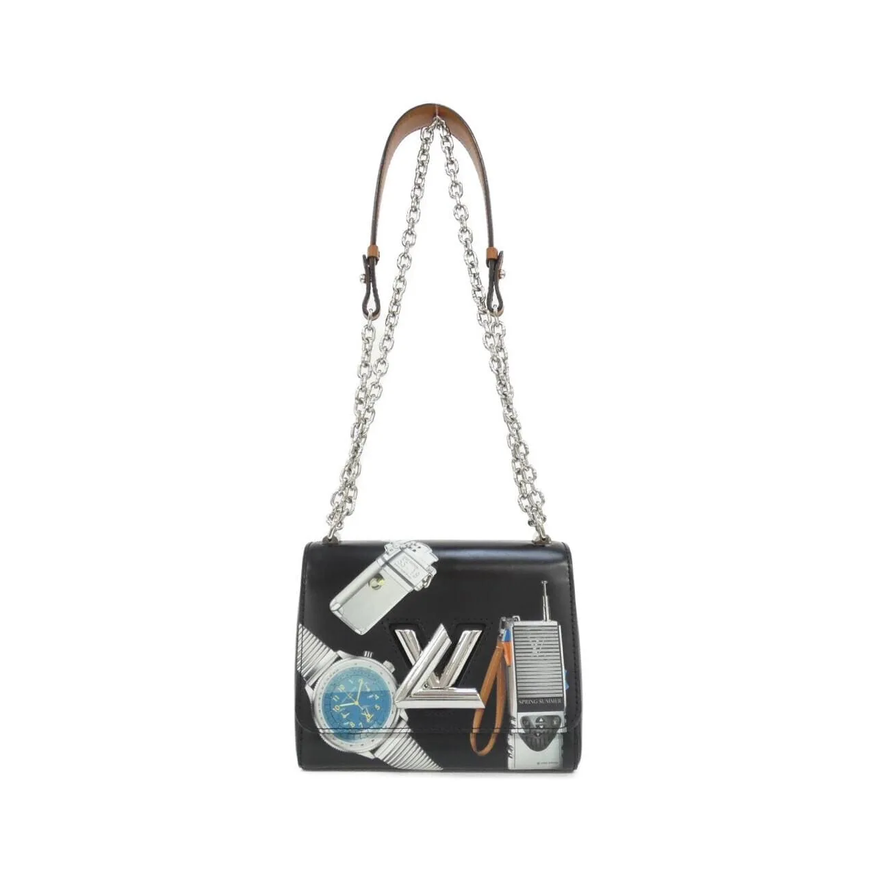 LOUIS VUITTON Twist M51824 Shoulder Black