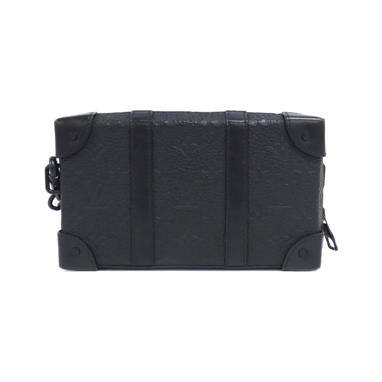 LOUIS VUITTON Soft Trunk M80224 Shoulder Monogram Black Monogram Rank A - Thumbnail 2