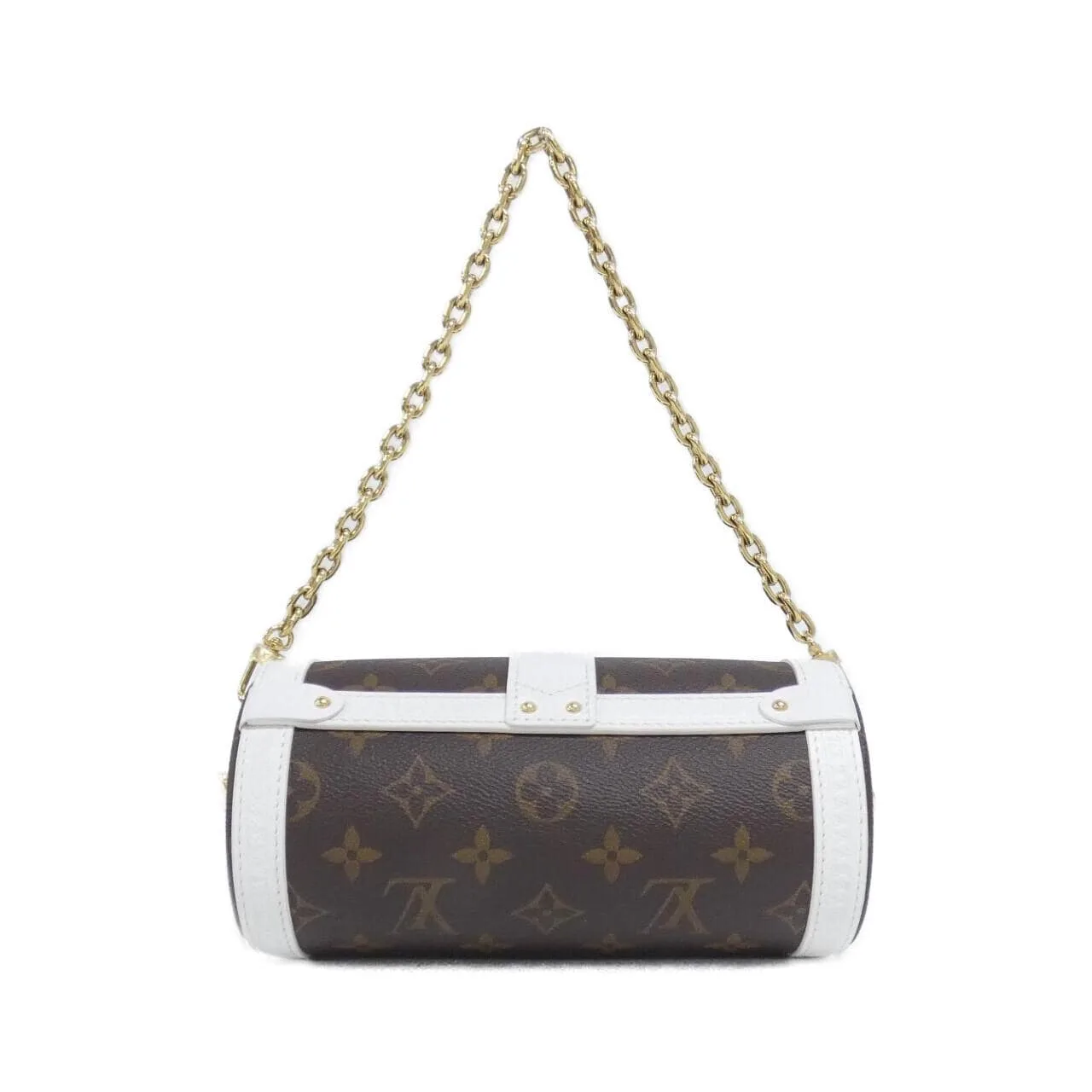 LOUIS VUITTON Papillon M81485 Shoulder Monogram 黑色 Monogram 中古品A - 縮圖 2