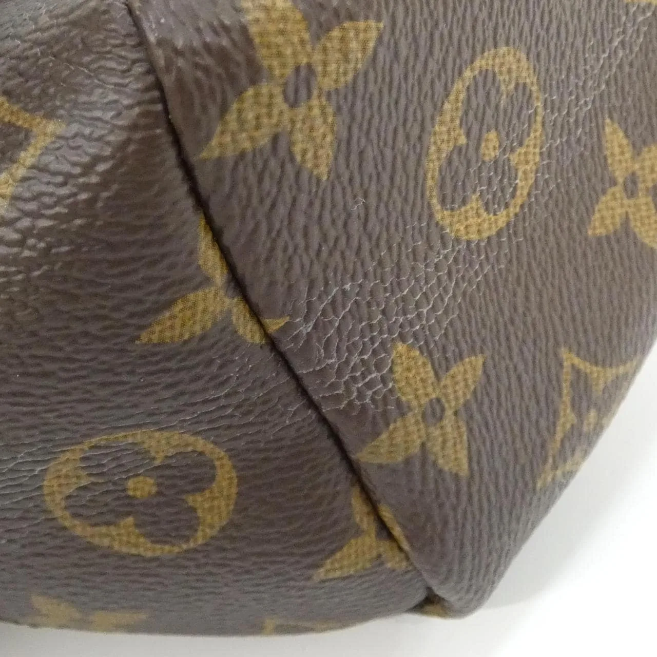 LOUIS VUITTON Palm Springs M41560 Backpack Monogram 黑色 Monogram 中古品A - 縮圖 3