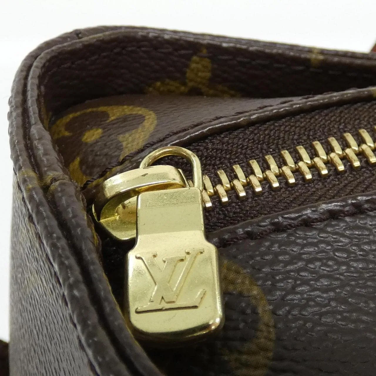 LOUIS VUITTON M51162 Handbag Monogram 黑色 Monogram 中古品A - 縮圖 4