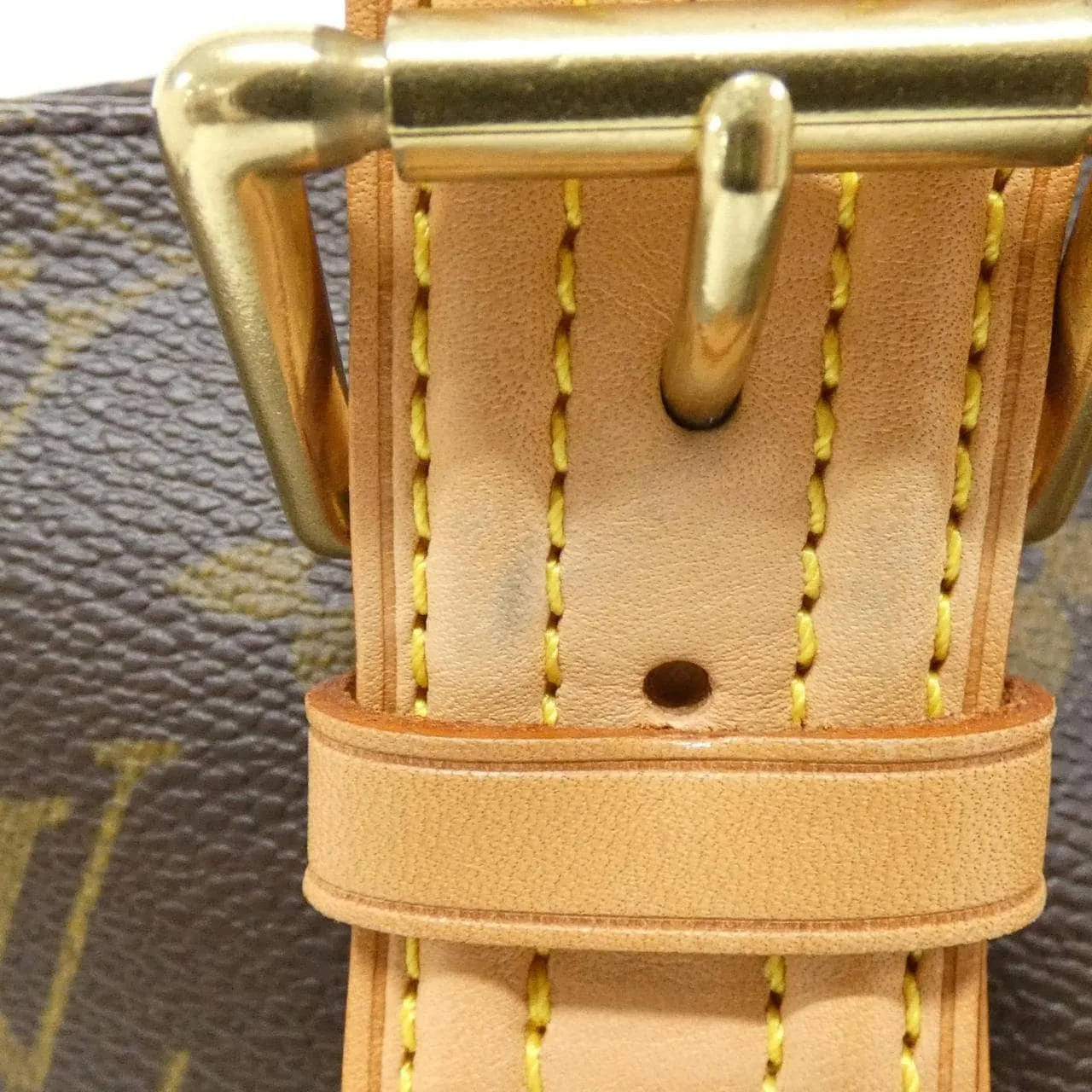 LOUIS VUITTON M51162 Handbag Monogram 黑色 Monogram 中古品A - 縮圖 5