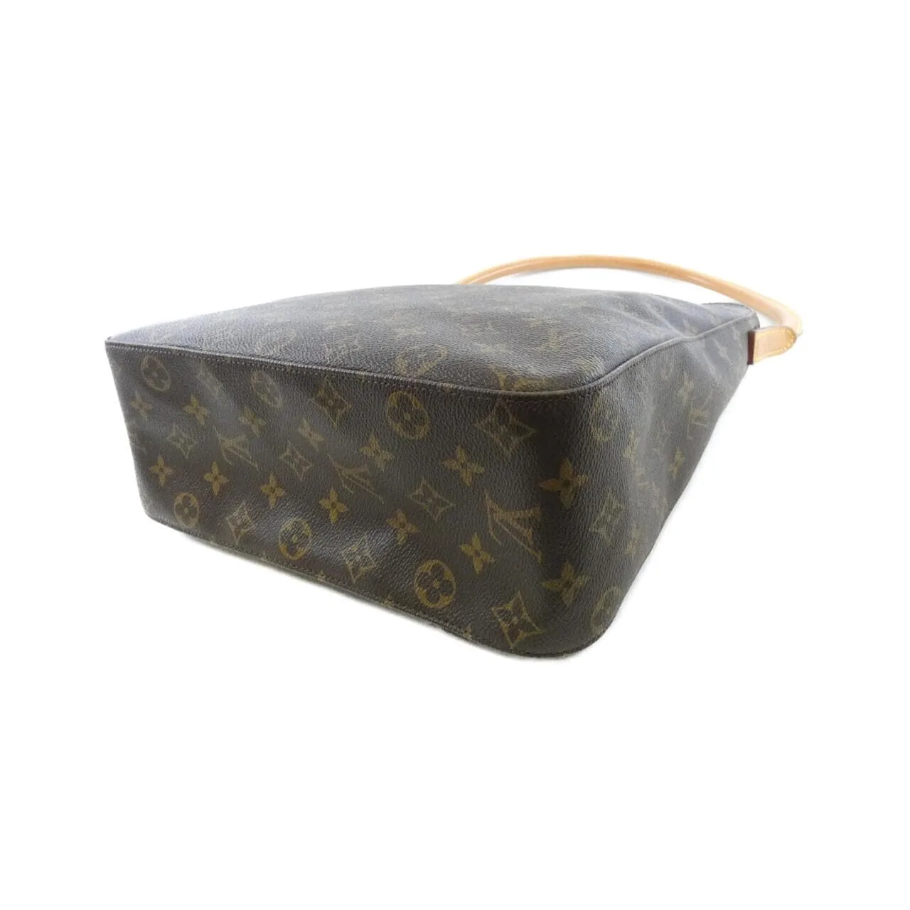 LOUIS VUITTON Looping M51145 Shoulder Monogram 黑色 Monogram 中古品A - 縮圖 2