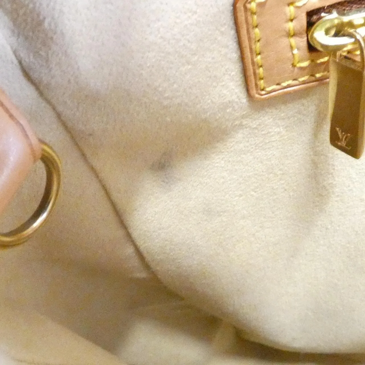 LOUIS VUITTON Looping M51145 Shoulder Monogram 黑色 Monogram 中古品A - 縮圖 7