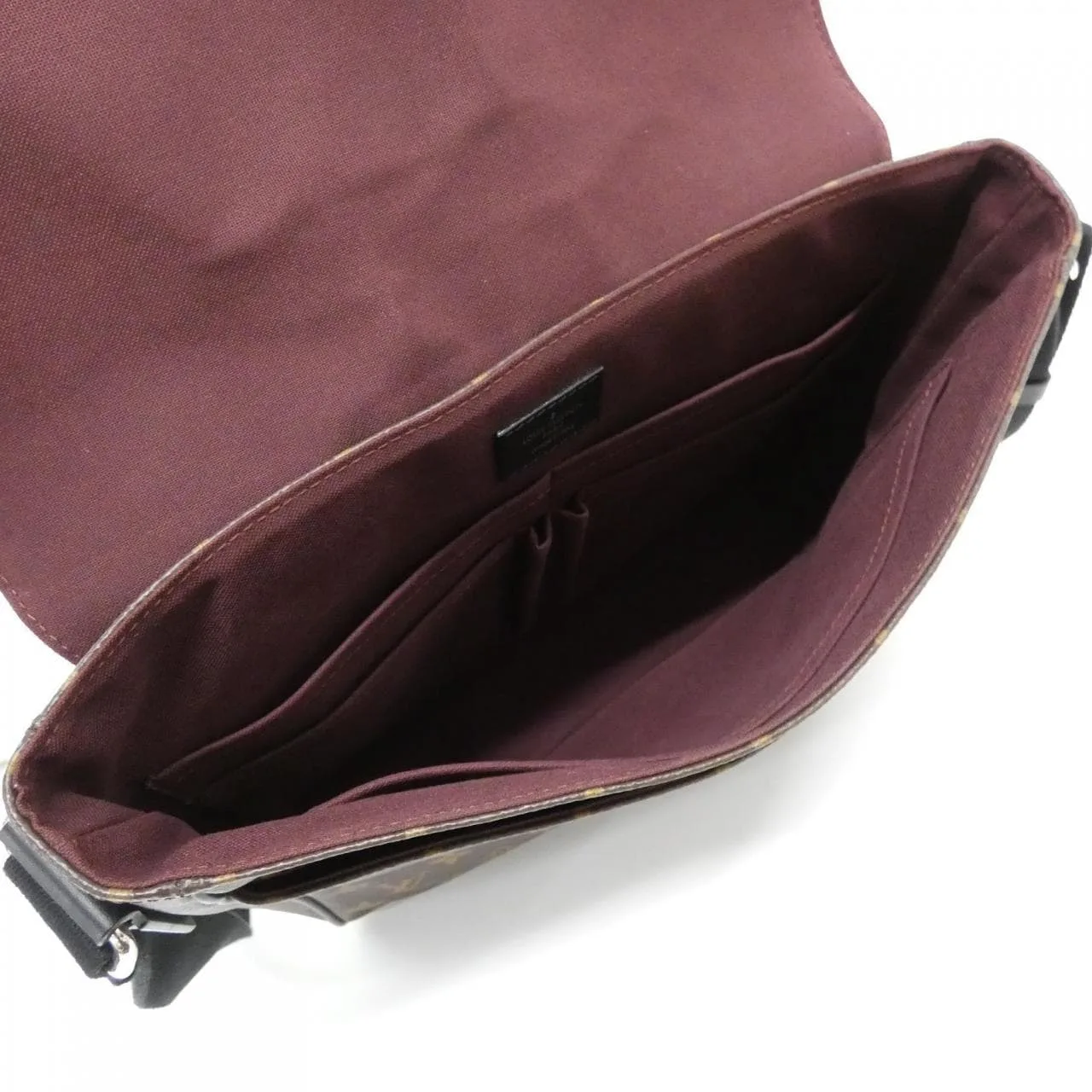 LOUIS VUITTON District M40934 Shoulder Monogram 黑色 Monogram 中古品A - 縮圖 6