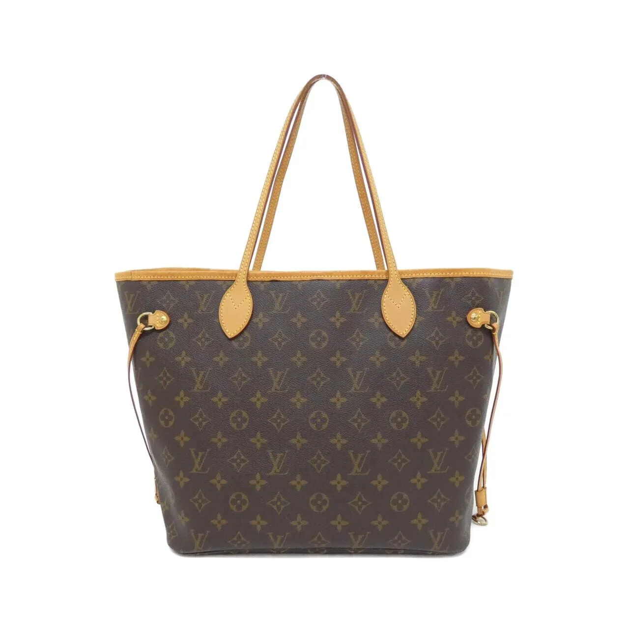LOUIS VUITTON Neverfull M40156 Tote Monogram Black