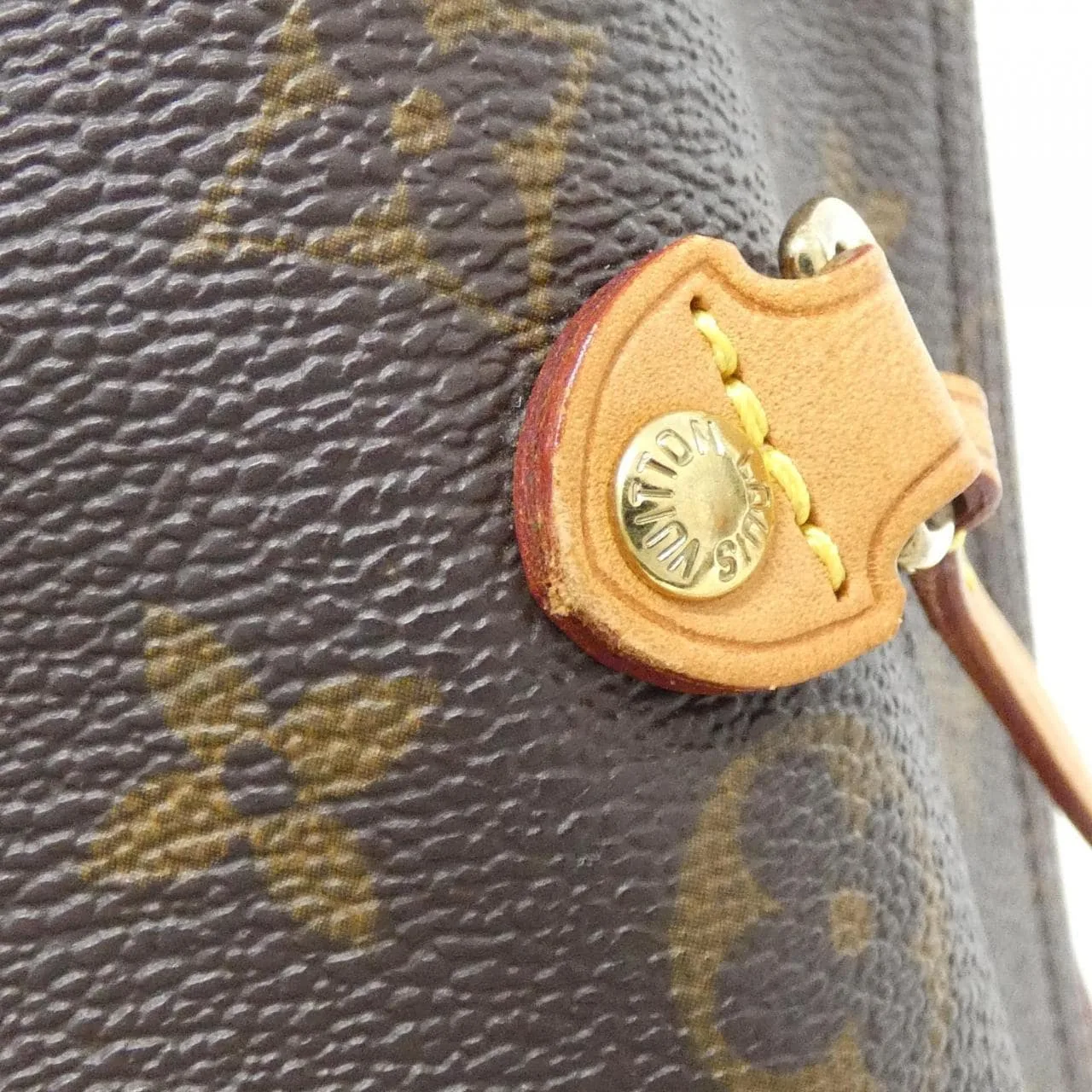 LOUIS VUITTON Neverfull M40156 Tote Monogram 黑色 Monogram 中古品A - 縮圖 4