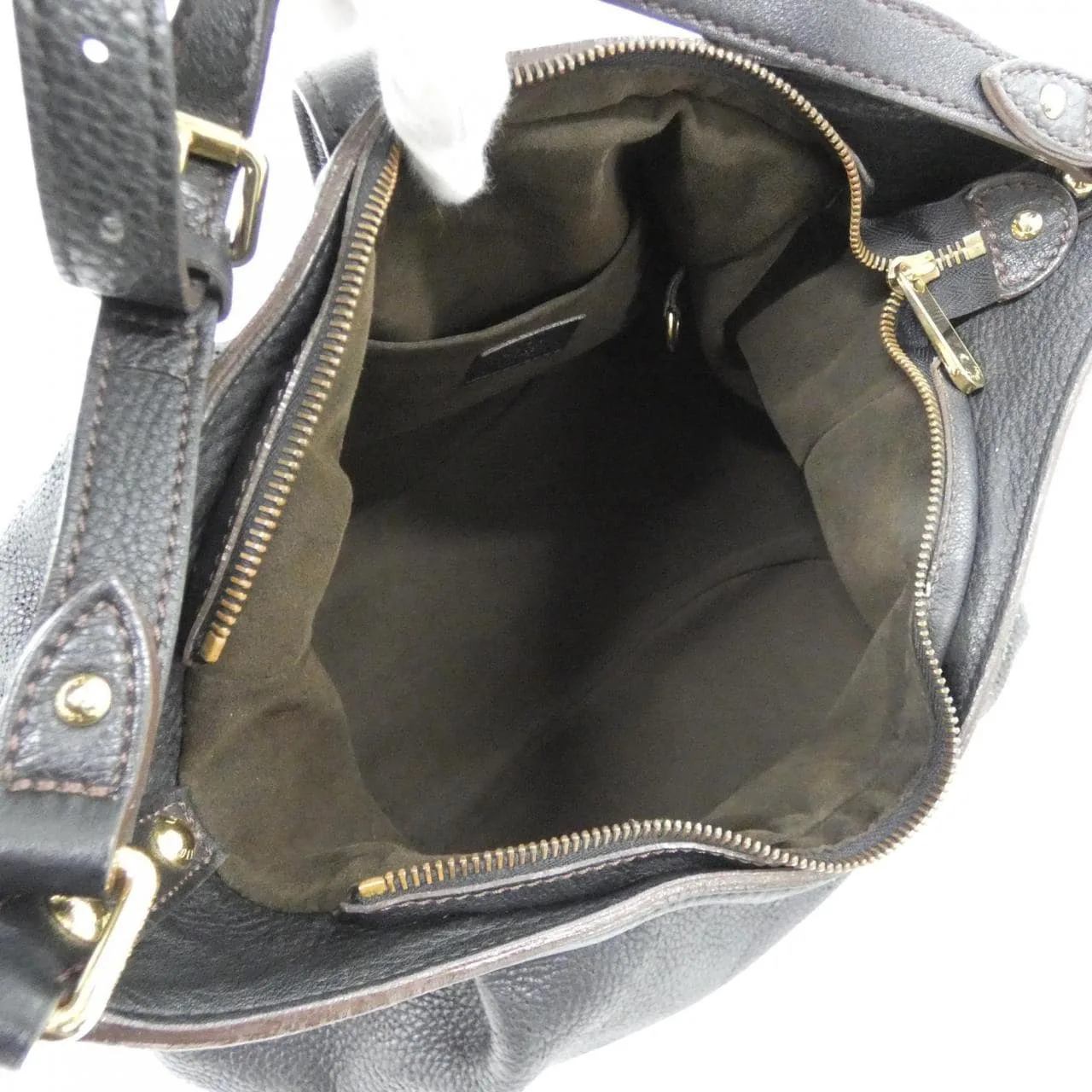 LOUIS VUITTON Mahina M95660 Shoulder 黑色 中古品A - 縮圖 8