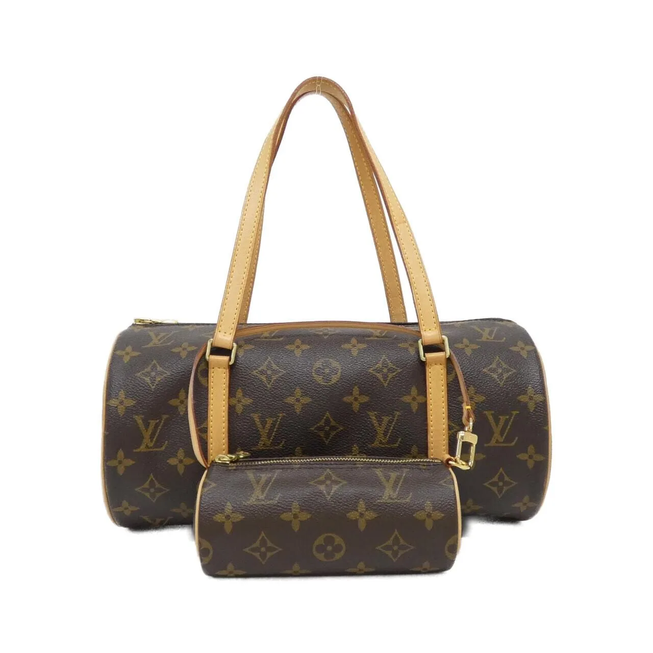 LOUIS VUITTON Papillon M51385 Handbag Monogram Black