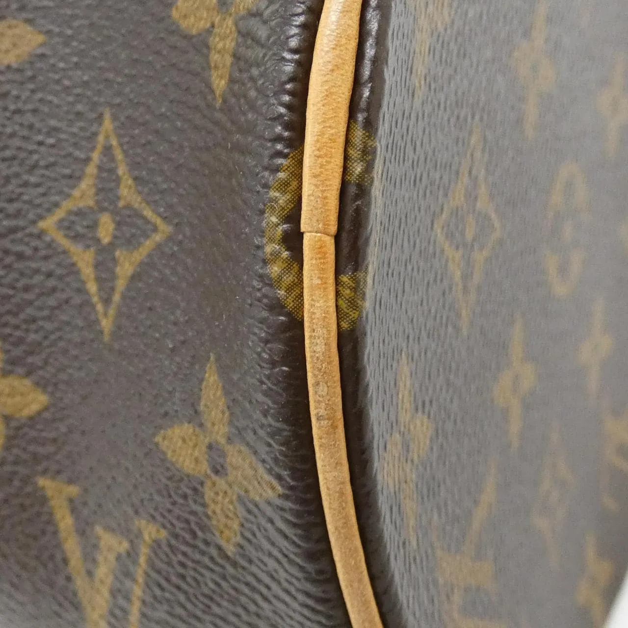 LOUIS VUITTON Papillon M51385 Handbag Monogram 黑色 Monogram 中古品A - 縮圖 2