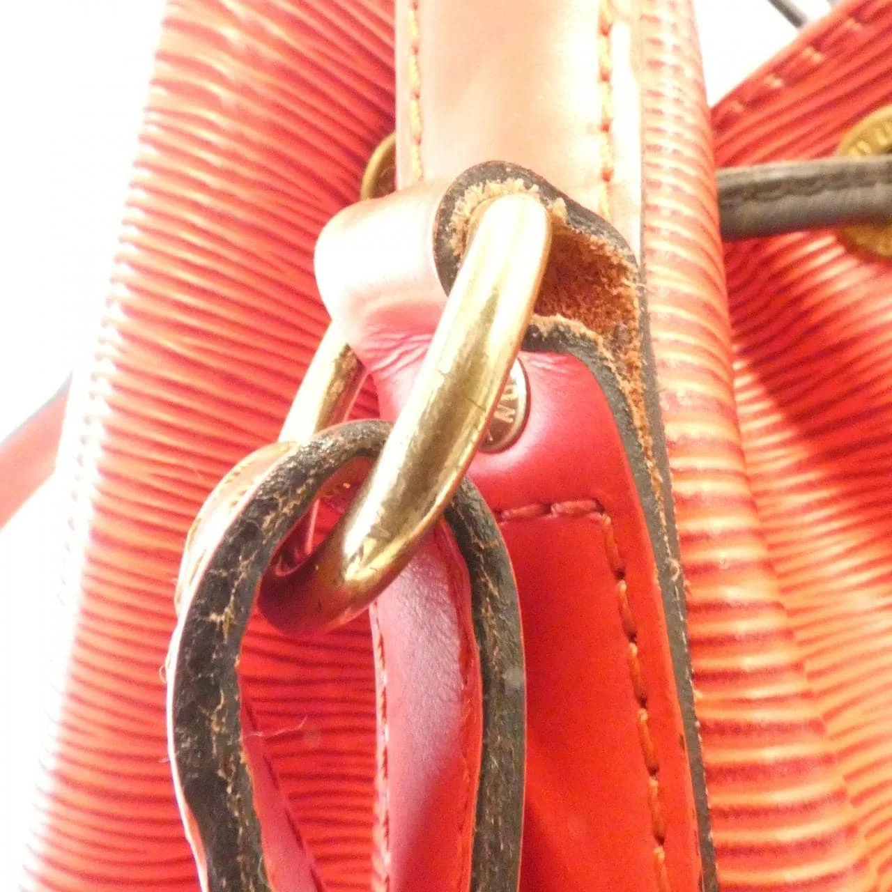 LOUIS VUITTON M44007 肩背包 Epi 紅色 Epi 中古品B - 縮圖 6