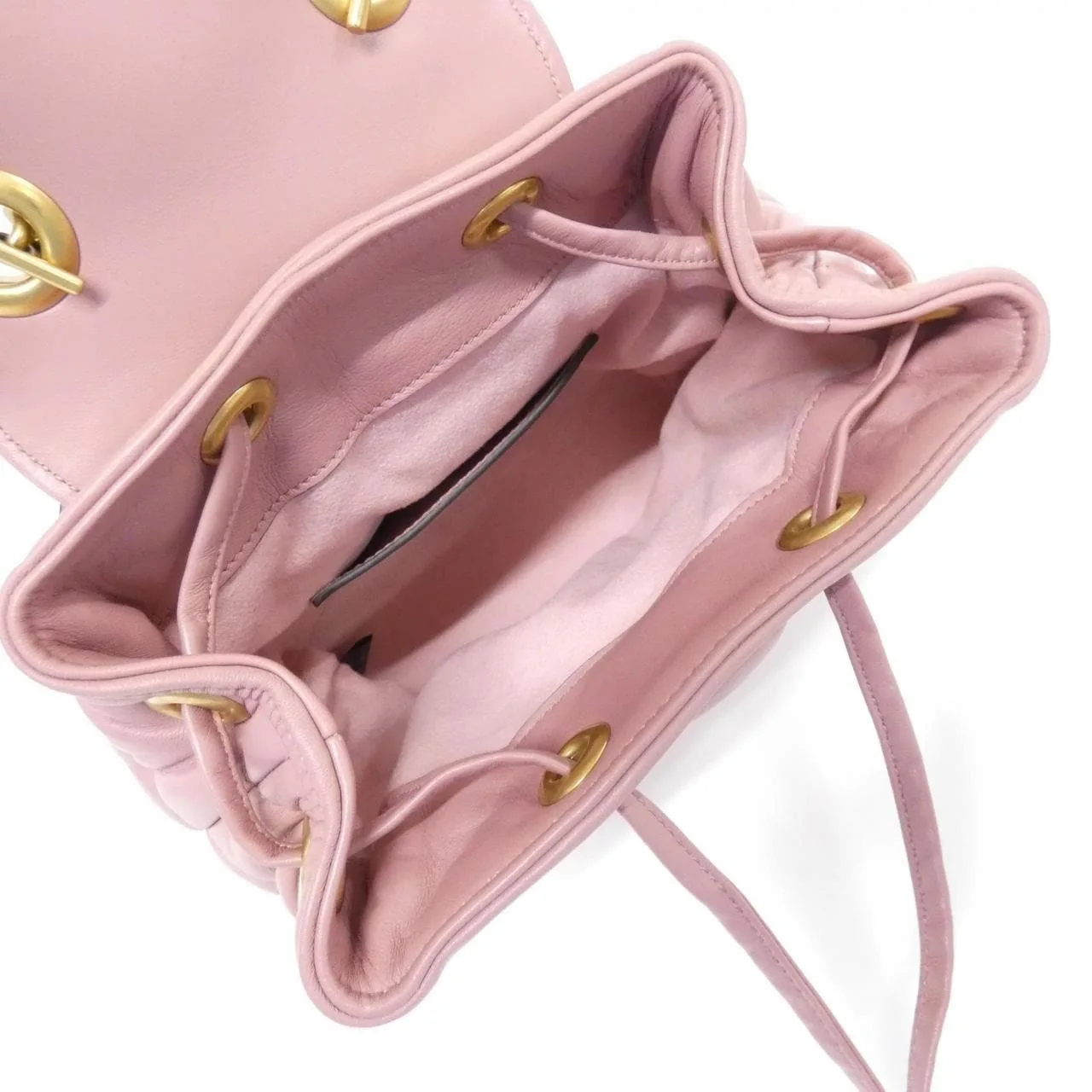 GUCCI 777253 AAC74 背包 皮革 粉色 皮革 中古品A - 縮圖 9