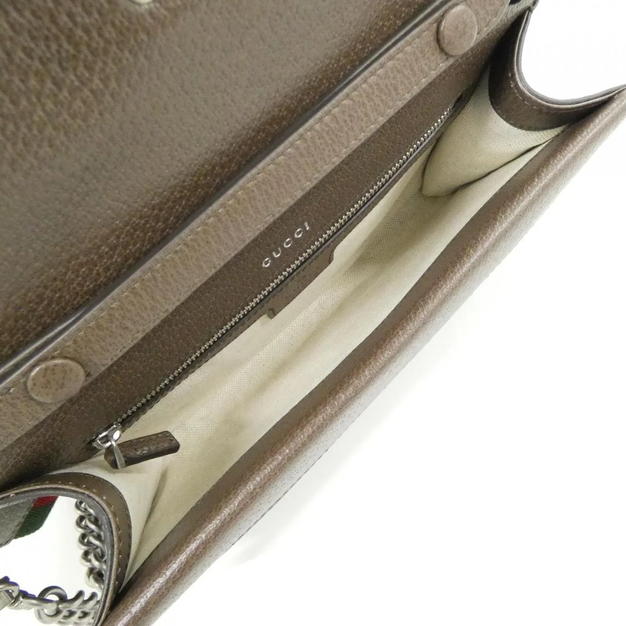 GUCCI 731782 96IWN 肩背包 帆布 黑色 帆布 中古品A - 縮圖 8