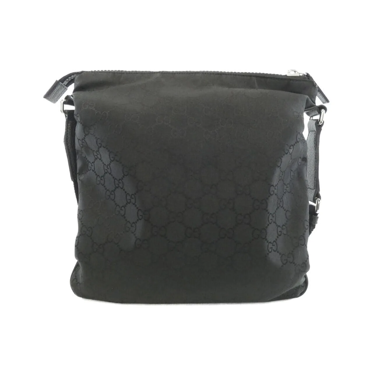 GUCCI GG Supreme 449184 G1XHN Shoulder Nylon 黑色 尼龍 中古品B - 縮圖 2