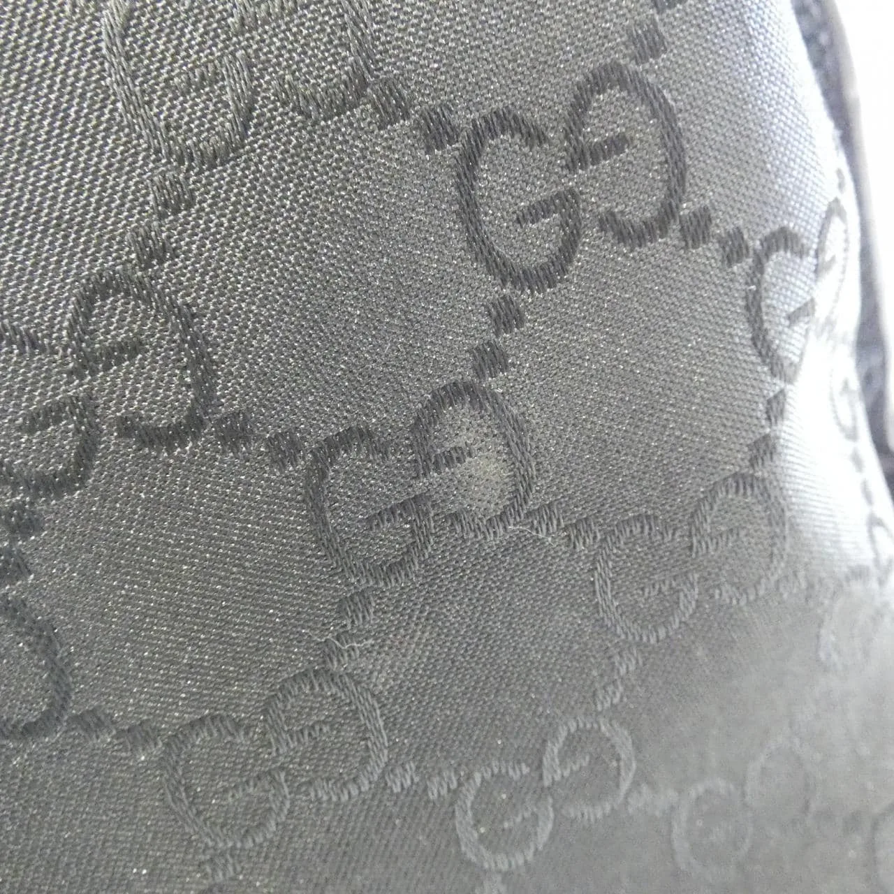 GUCCI GG Supreme 449184 G1XHN Shoulder Nylon 黑色 尼龍 中古品B - 縮圖 5