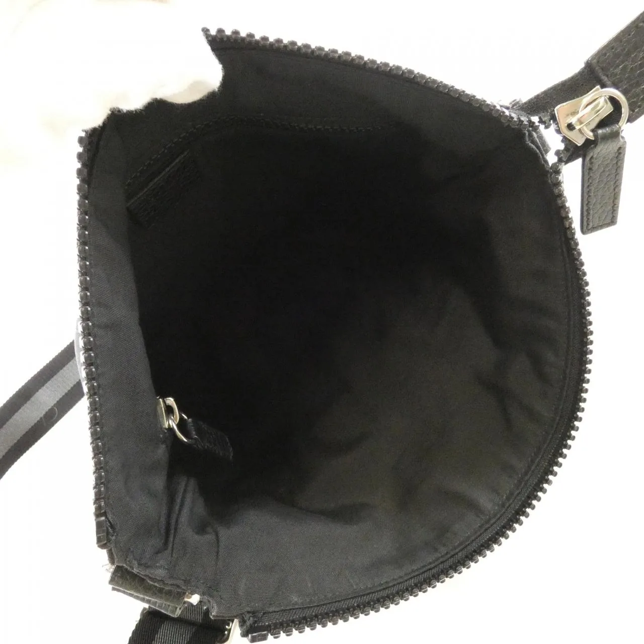 GUCCI GG Supreme 449184 G1XHN Shoulder Nylon 黑色 尼龍 中古品B - 縮圖 9