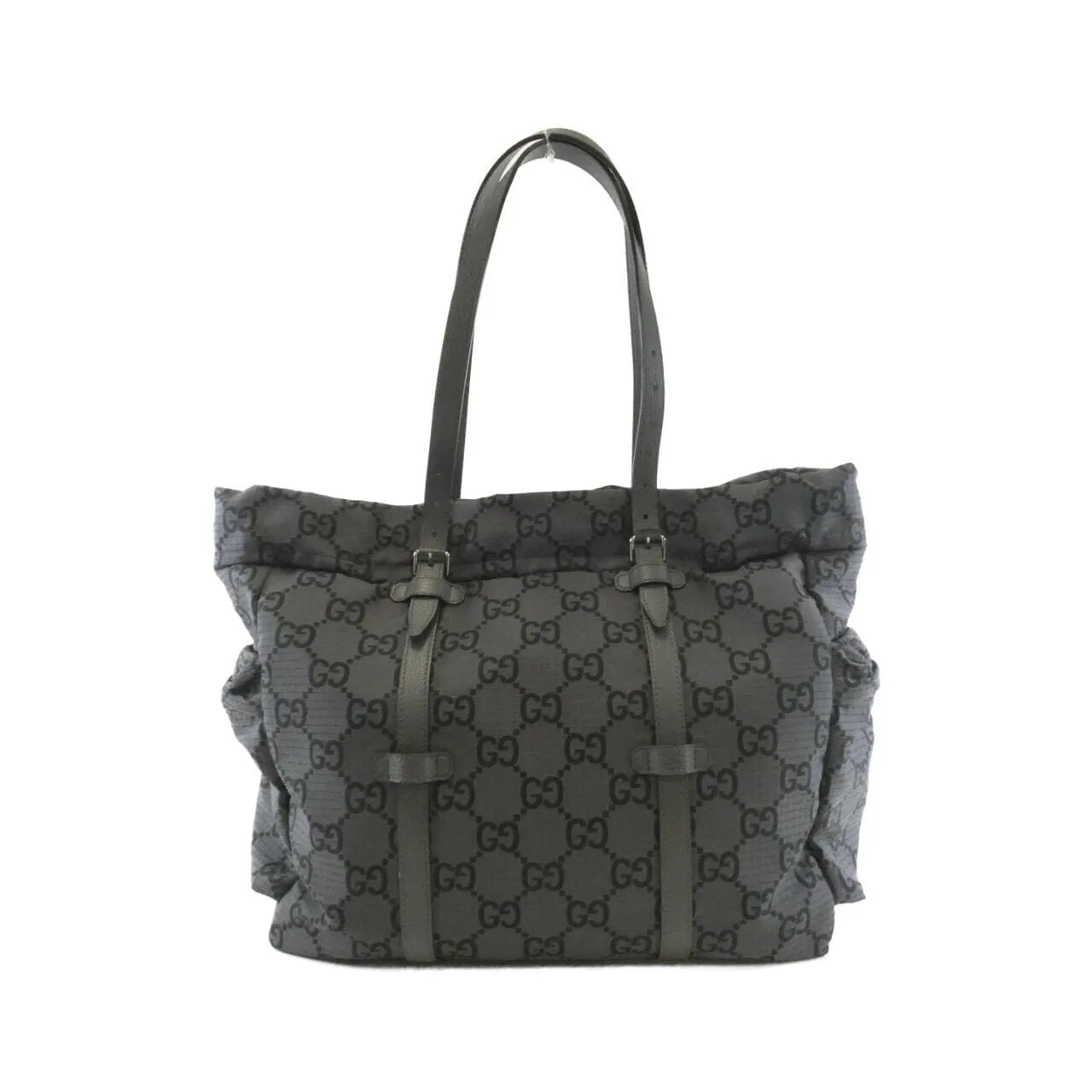 GUCCI 767929 FACPM 手提包 黑色 中古品A - 縮圖 2