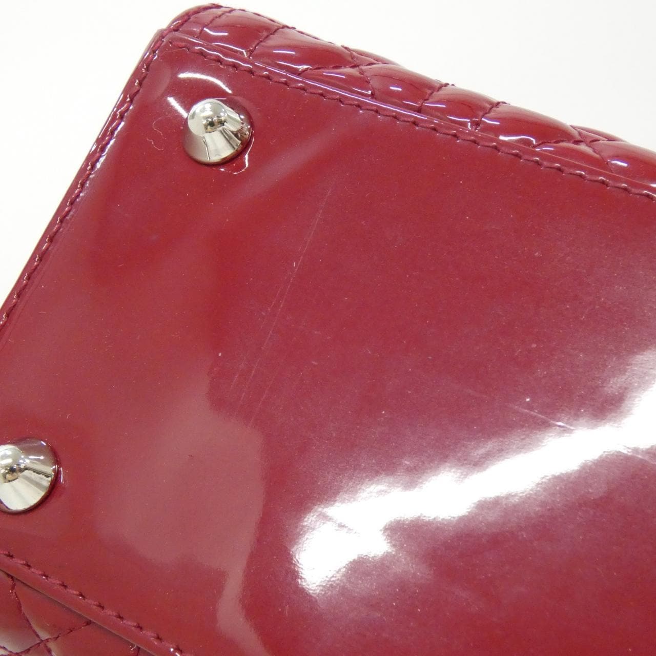DIOR Lady Dior VRB44561 手提包 漆皮 4
