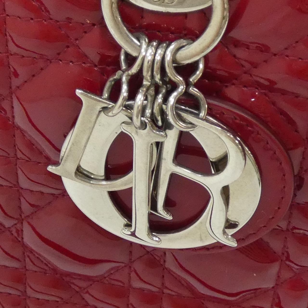 DIOR Lady Dior VRB44561 手提包 漆皮 5