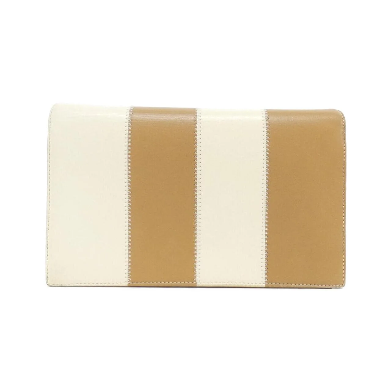 CHANEL Shoulder Lambskin Beige Lambskin Rank B - Thumbnail 2