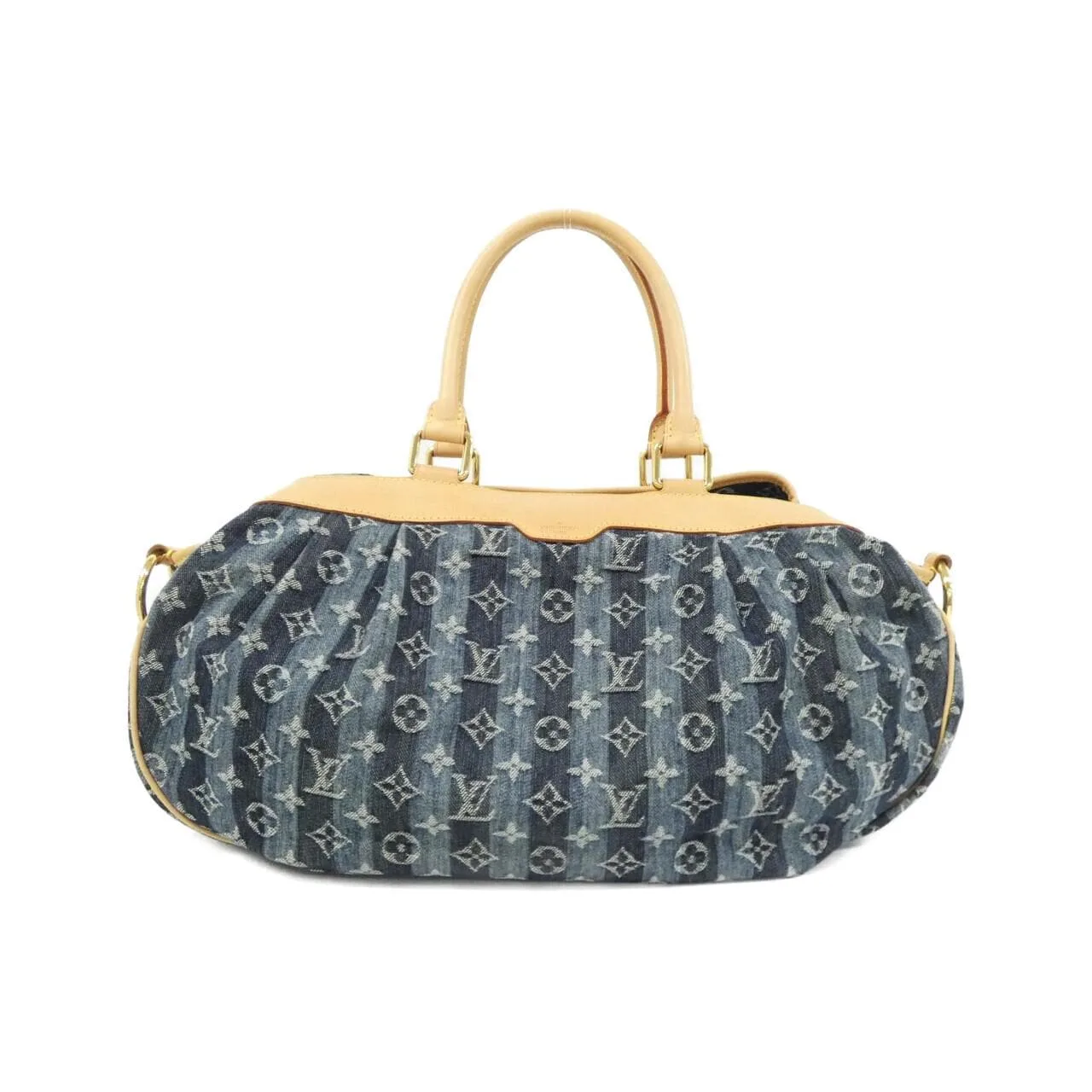 LOUIS VUITTON M95336 Handbag Monogram 藍色 Monogram 中古品A - 縮圖 2