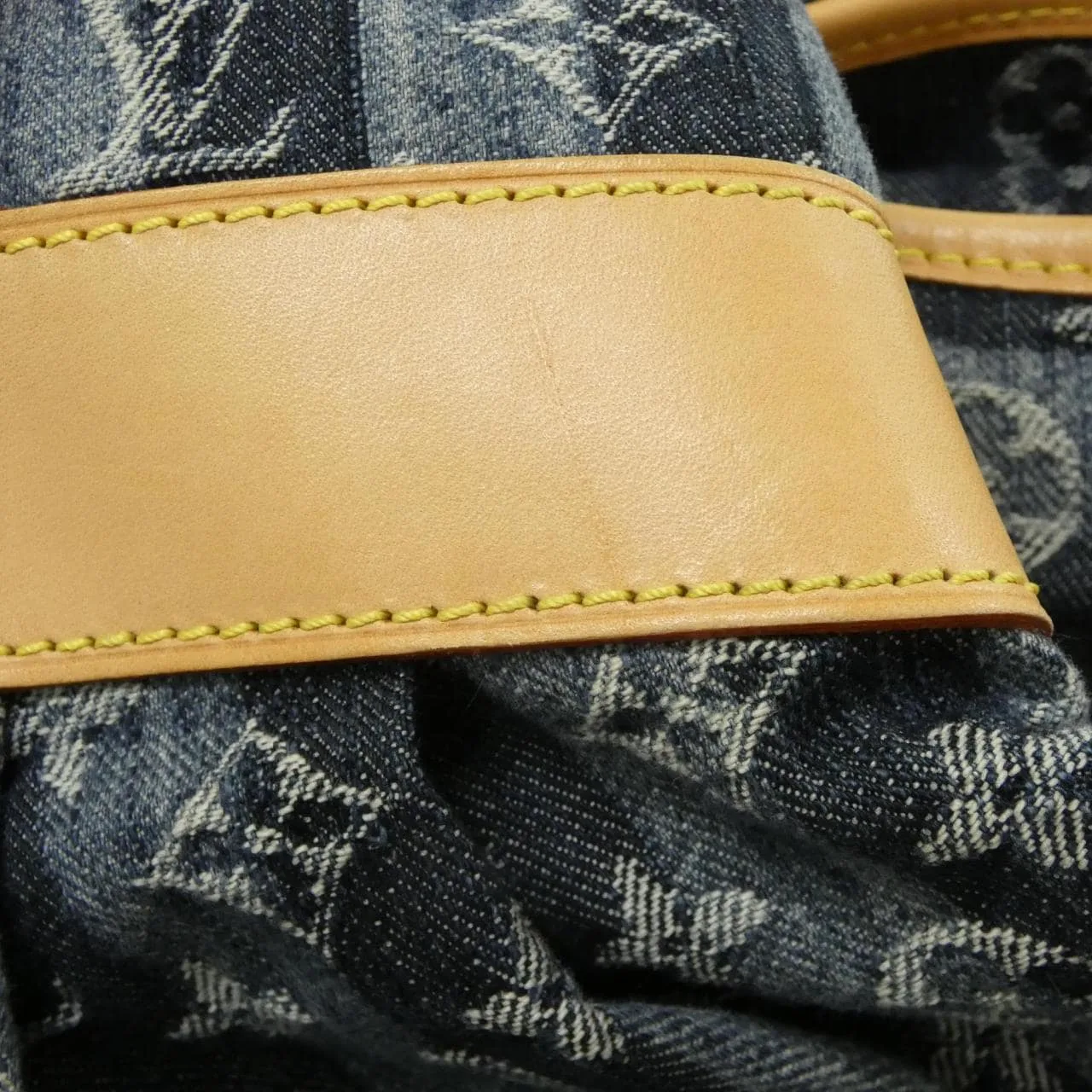 LOUIS VUITTON M95336 Handbag Monogram 藍色 Monogram 中古品A - 縮圖 7