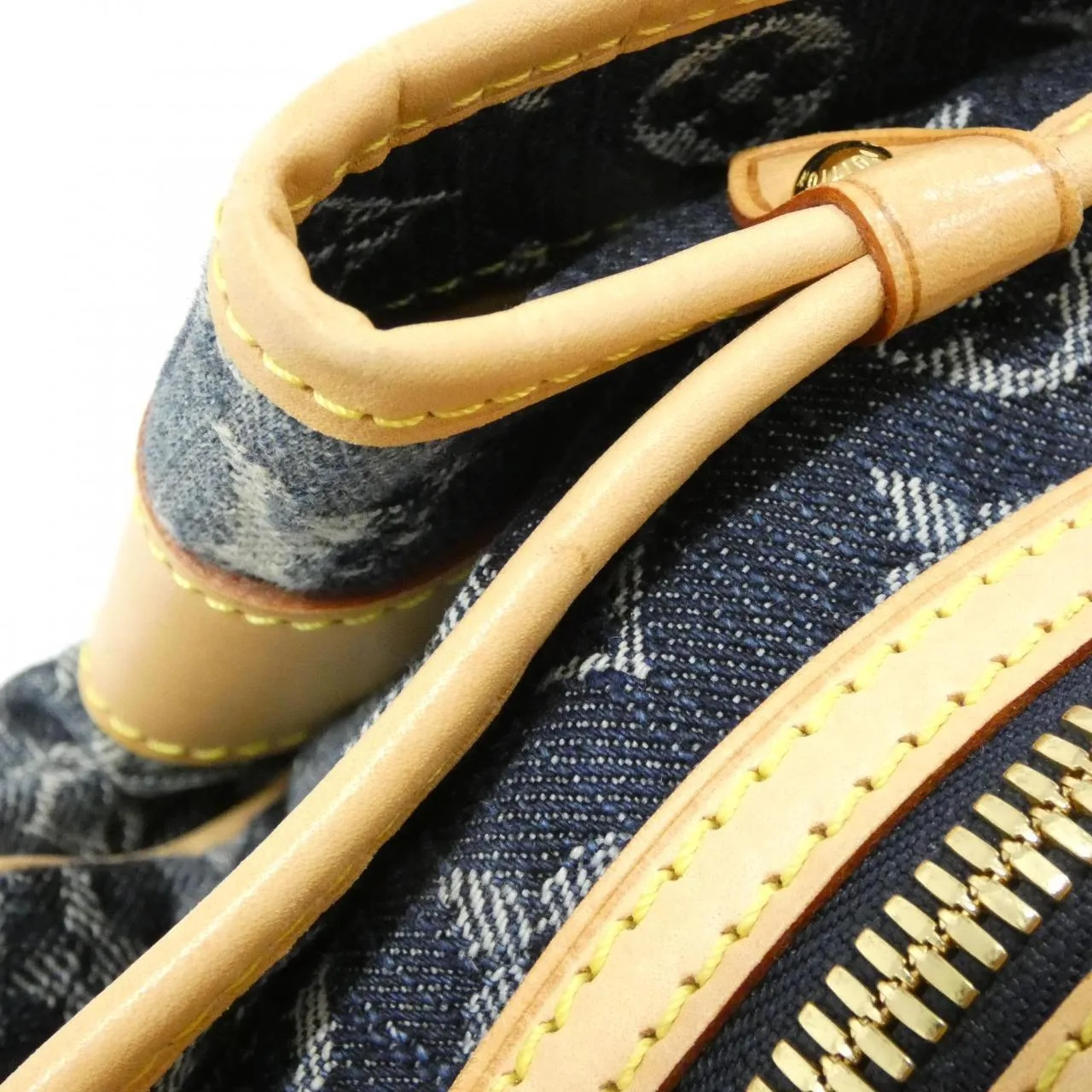 LOUIS VUITTON M95336 Handbag Monogram 藍色 Monogram 中古品A - 縮圖 8