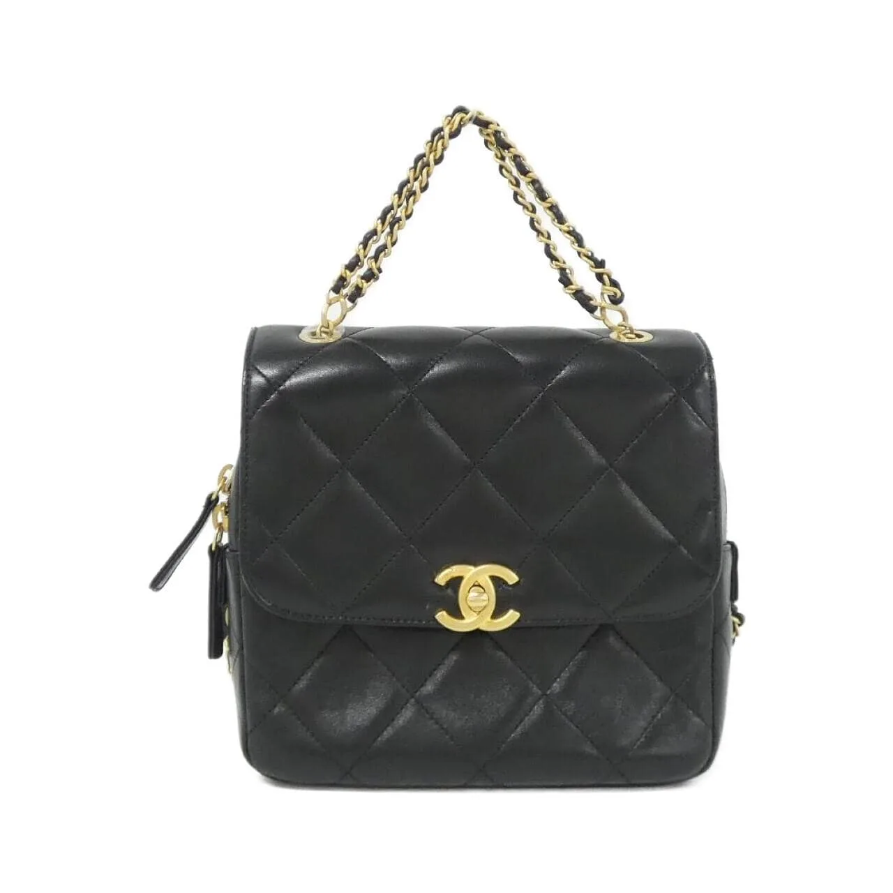 CHANEL Chanel 22 AS3884 Backpack Lambskin Black