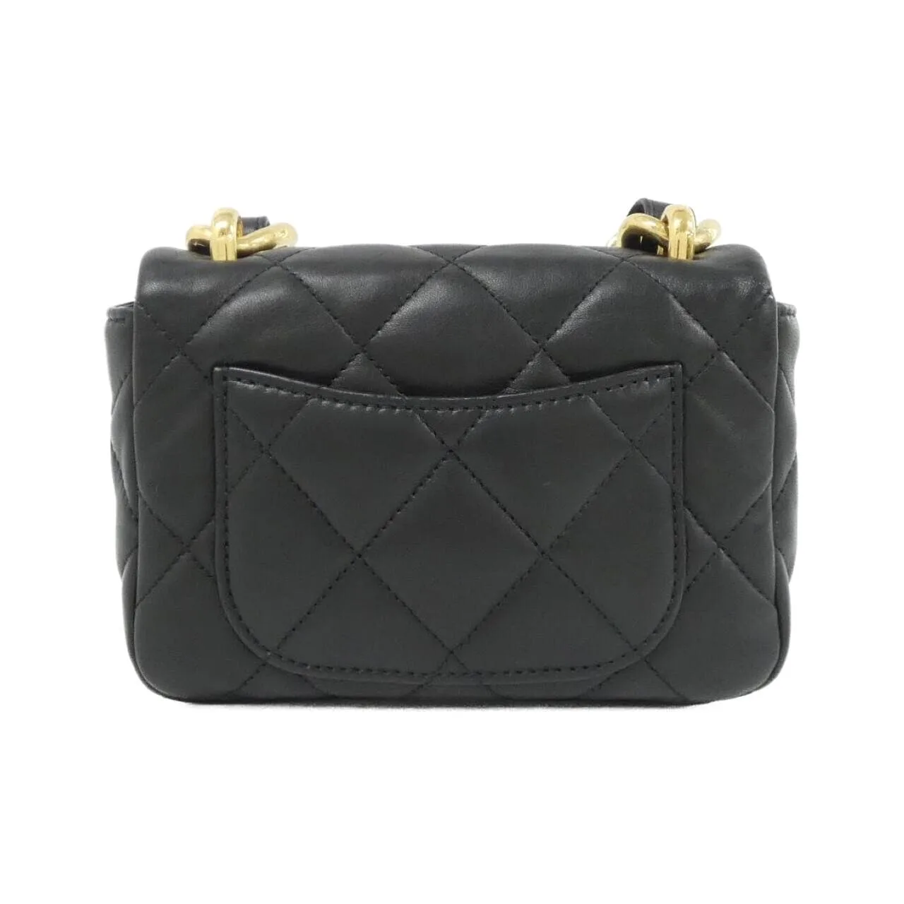 CHANEL Chanel 22 AS3213 Shoulder Lambskin 黑色 羊皮 中古品A - 縮圖 2