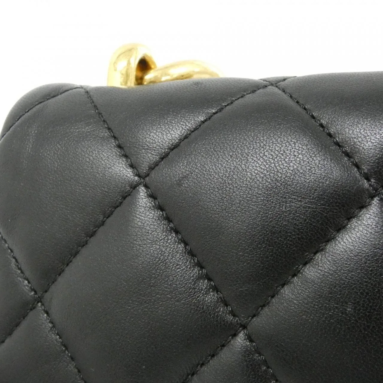 CHANEL Chanel 22 AS3213 Shoulder Lambskin 黑色 羊皮 中古品A - 縮圖 5