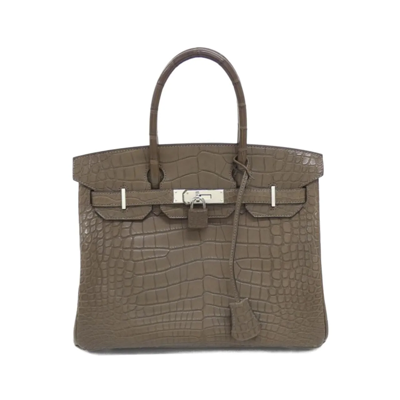 HERMES Birkin 045024CK Handbag Black