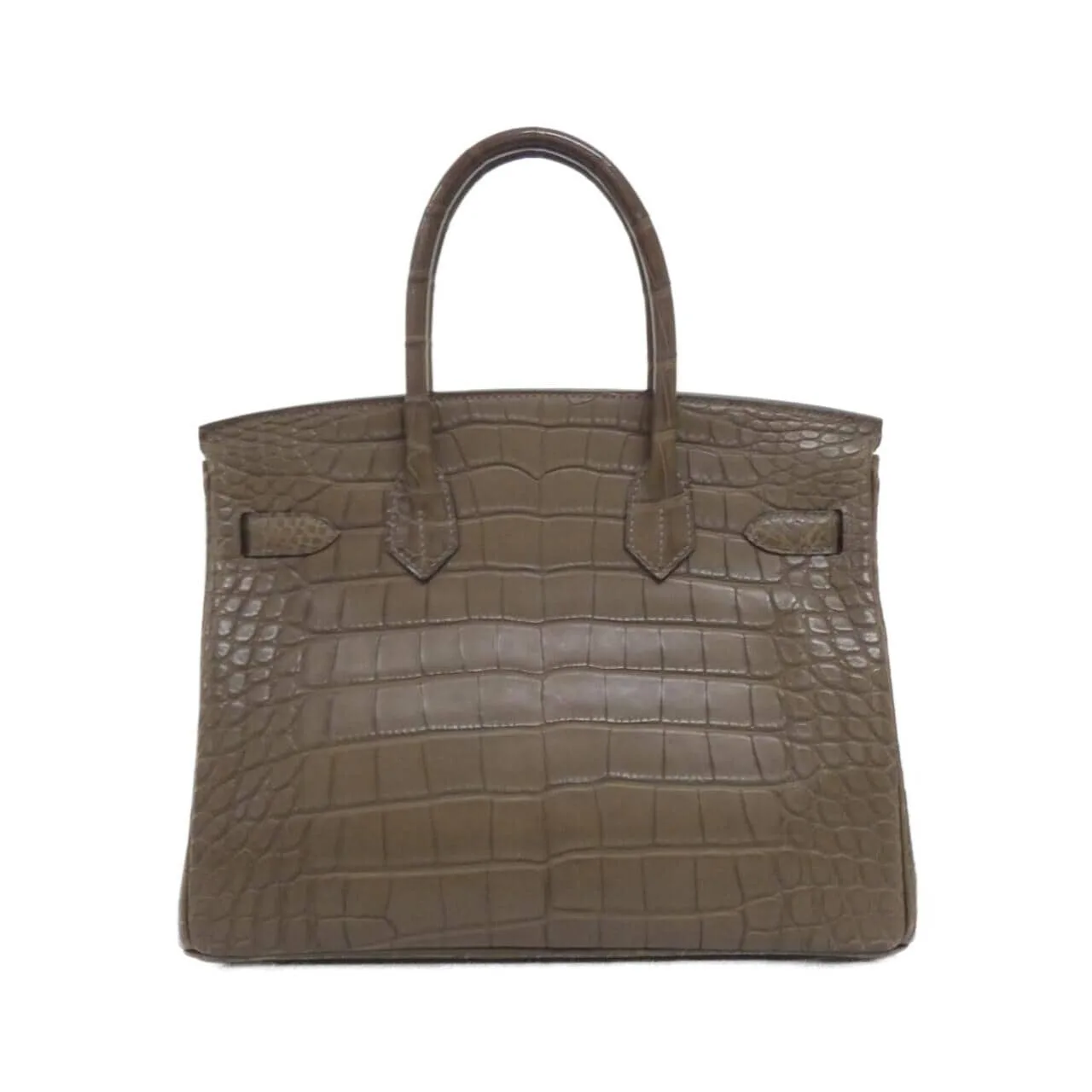 HERMES Birkin 045024CK Handbag Black Rank A - Thumbnail 2