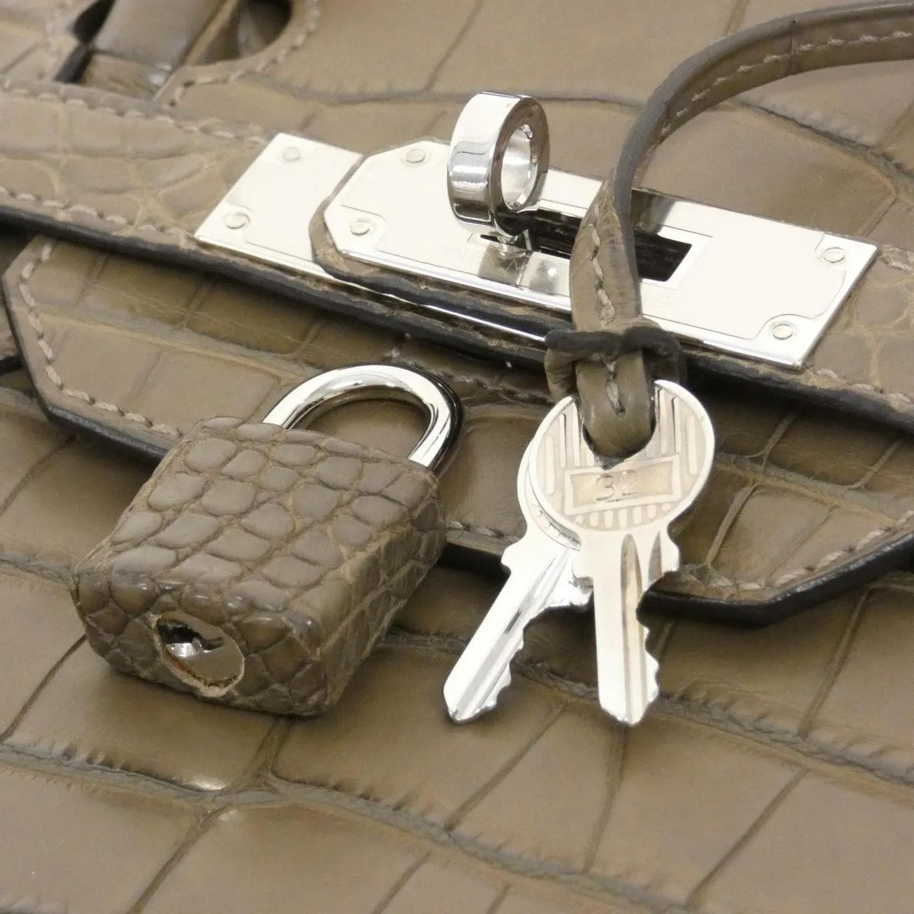 HERMES Birkin 045024CK Handbag Black Rank A - Thumbnail 4