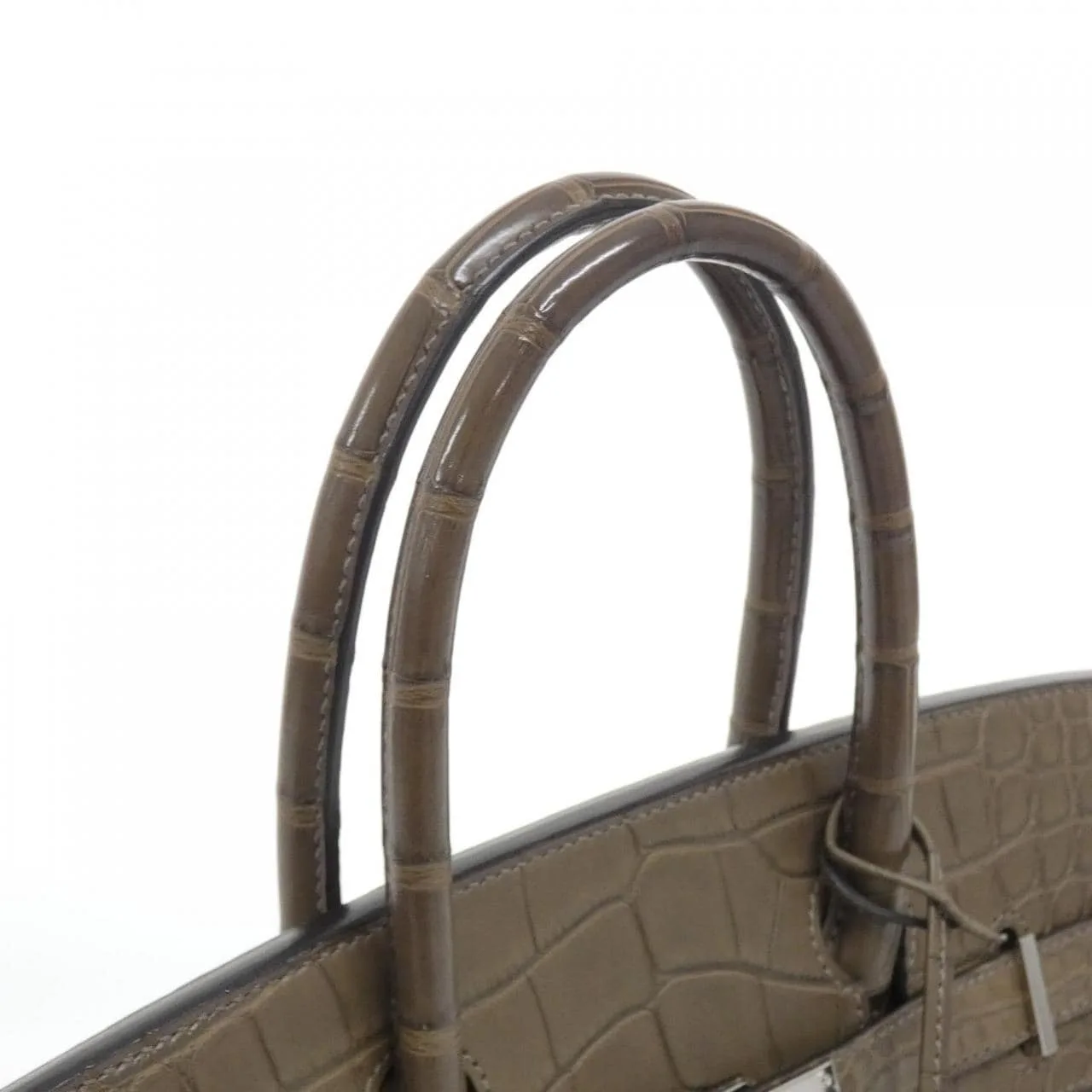 HERMES Birkin 045024CK Handbag Black Rank A - Thumbnail 5