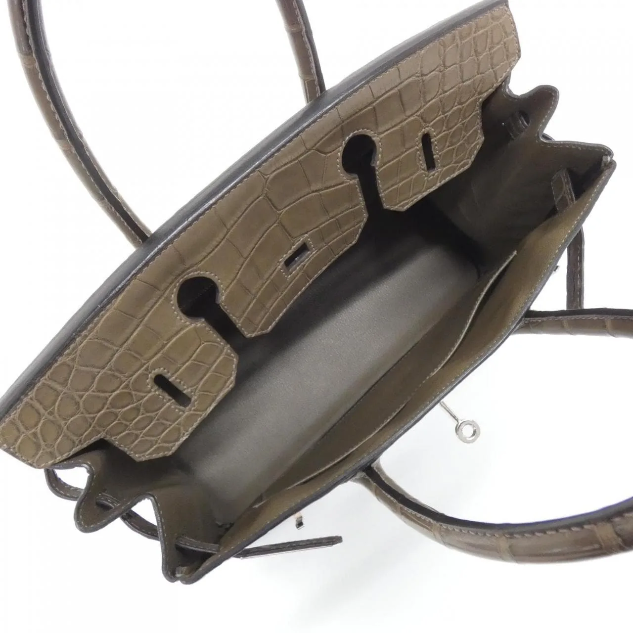 HERMES Birkin 045024CK Handbag Black Rank A - Thumbnail 6