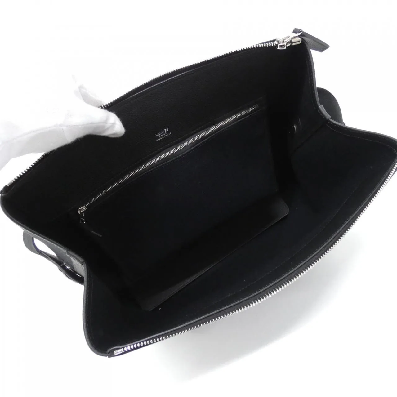 HERMES 084027CK Shoulder Black Rank A - Thumbnail 7