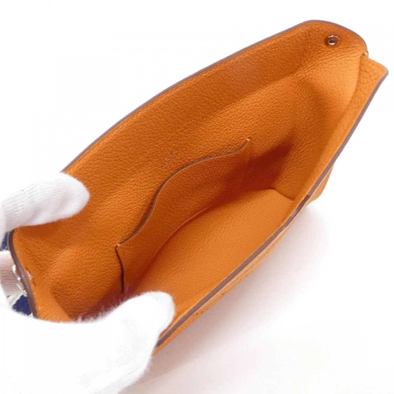 HERMES 084024CK Shoulder Togo White Togo Leather Rank A - Thumbnail 5