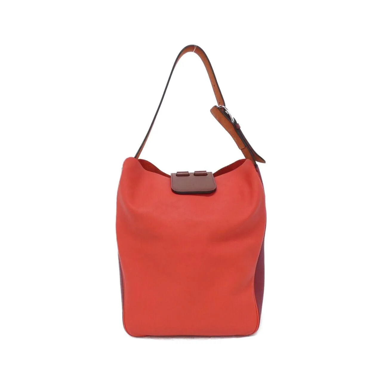 HERMES 069529CK Shoulder Clemence Rouge