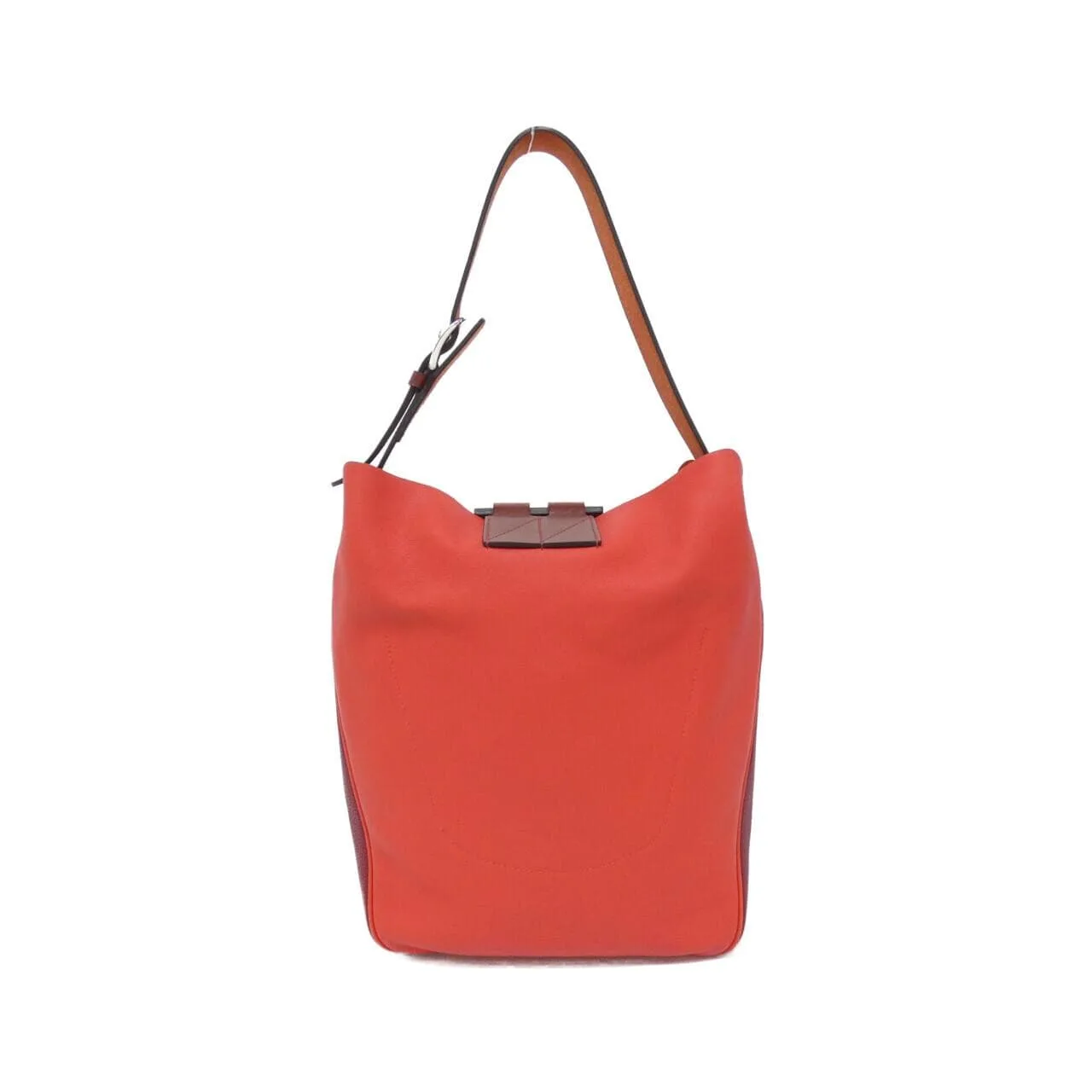 HERMES 069529CK Shoulder Clemence Rouge Clemence Leather Rank A - Thumbnail 2