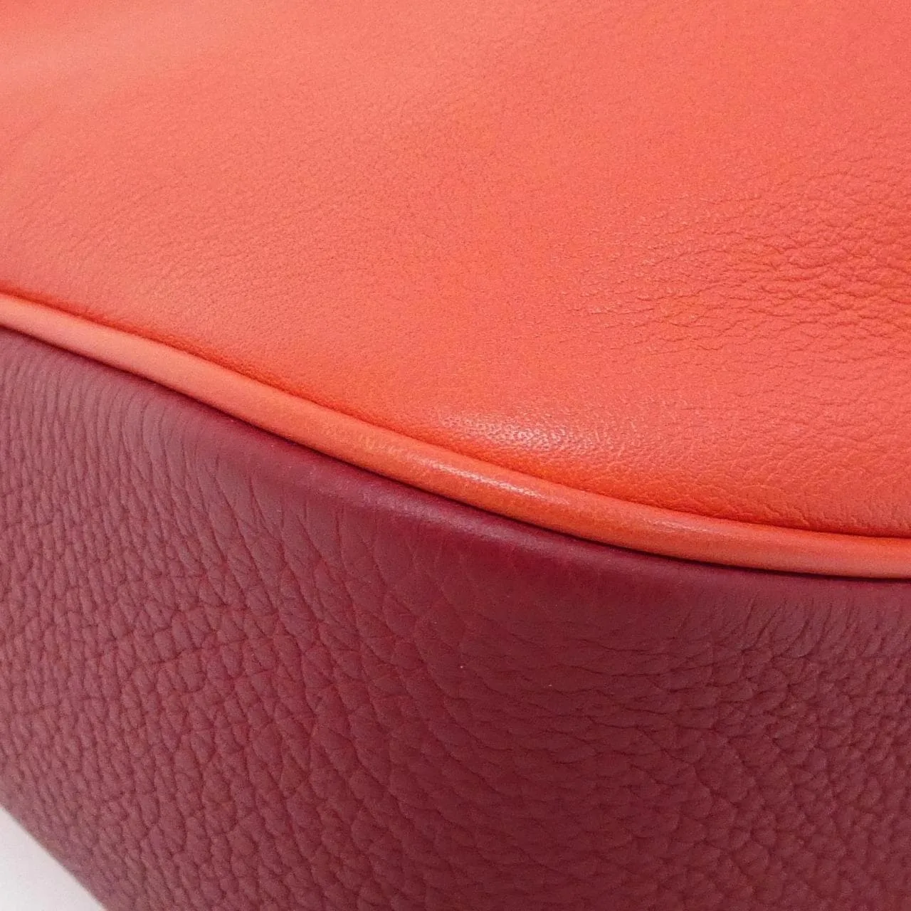 HERMES 069529CK Shoulder Clemence Rouge Clemence Leather Rank A - Thumbnail 3
