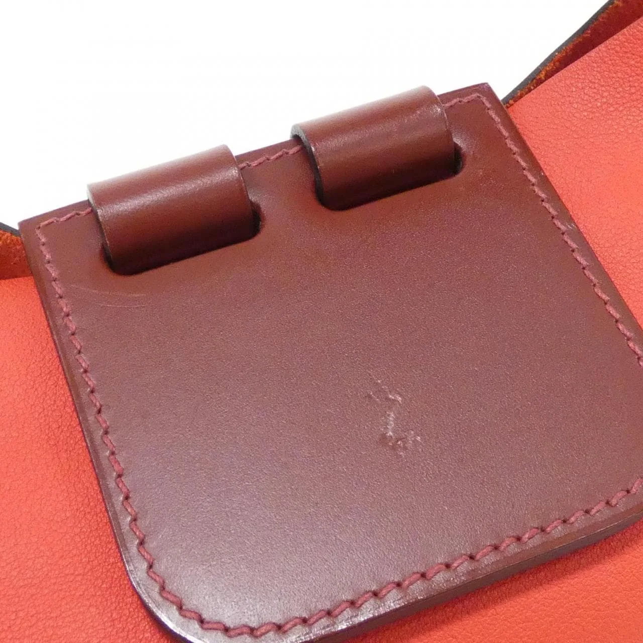 HERMES 069529CK Shoulder Clemence Rouge Clemence Leather Rank A - Thumbnail 4