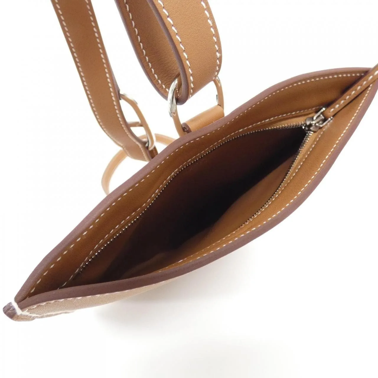 HERMES 083805CJ Wallet Swift 金色 Swift 皮 中古品A - 縮圖 7