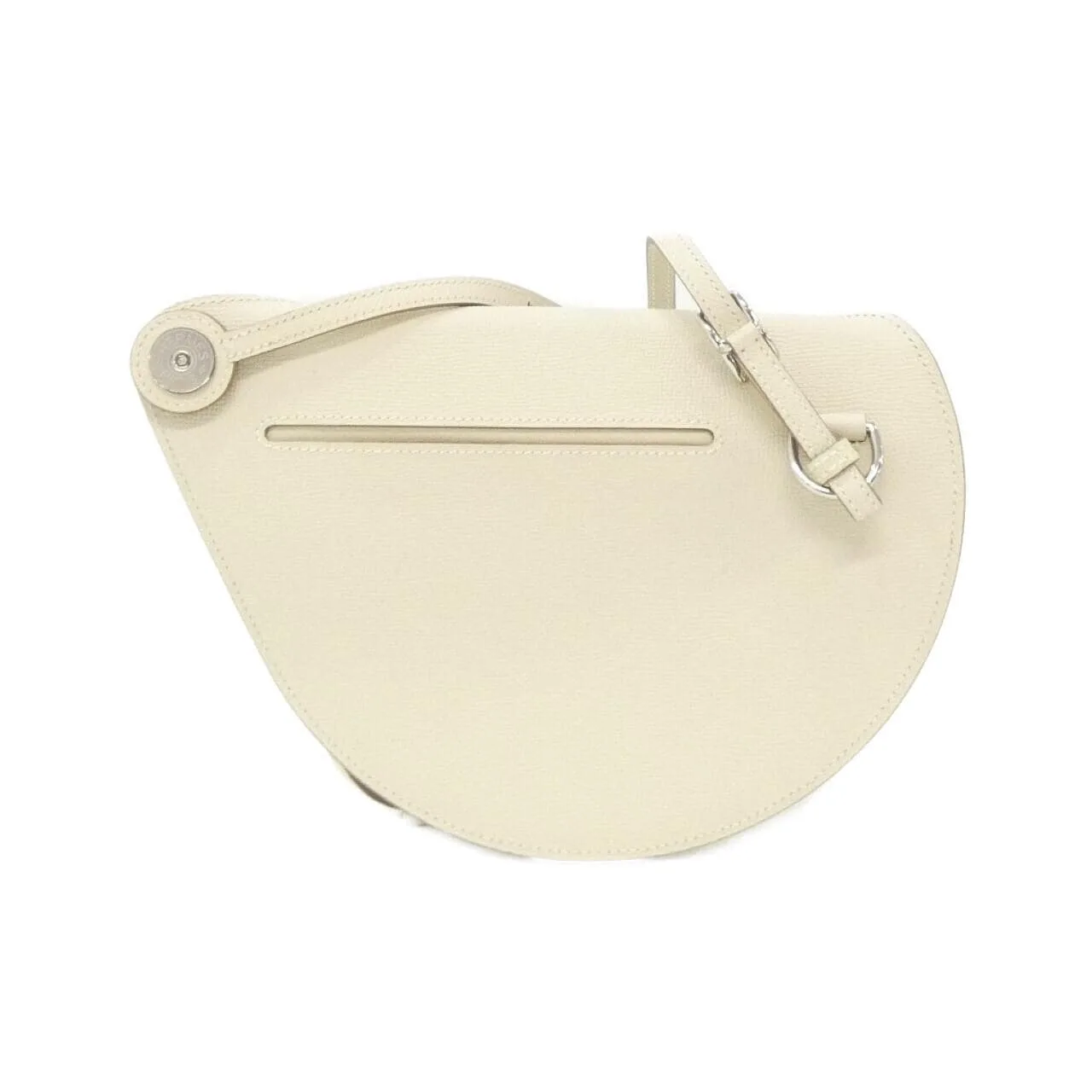 HERMES 084847CK Shoulder Epsom Black Epsom Leather Rank A - Thumbnail 2