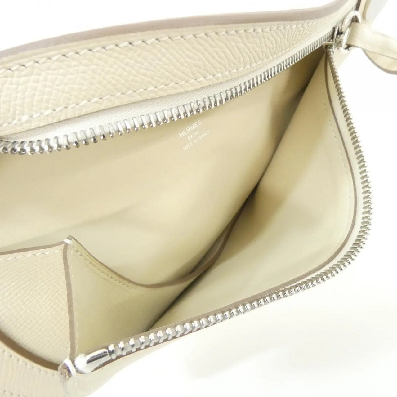 HERMES 084847CK Shoulder Epsom Black Epsom Leather Rank A - Thumbnail 10