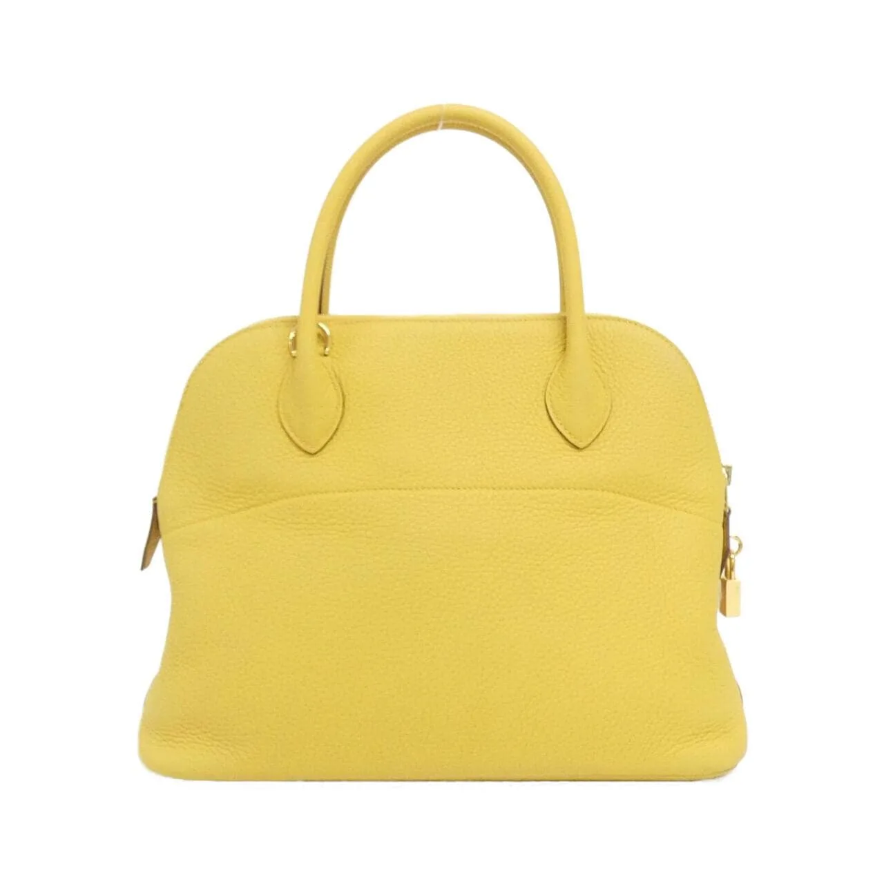 HERMES Bolide 073419CC Handbag Clemence Black Clemence Leather Rank A - Thumbnail 2