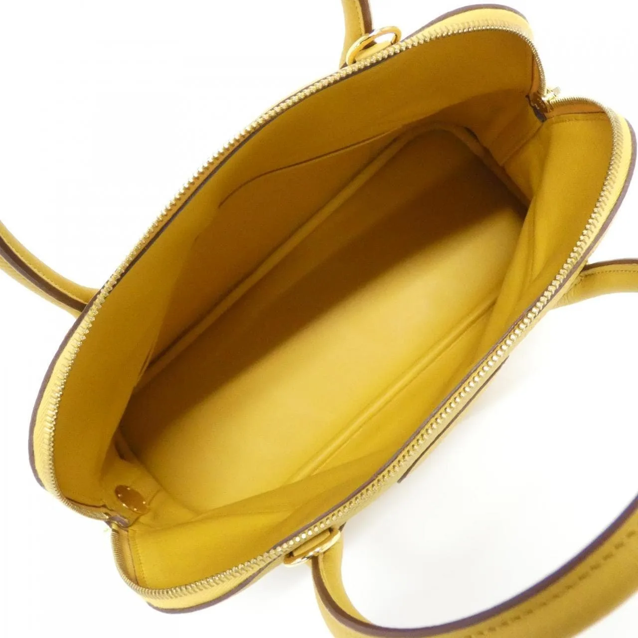 HERMES Bolide 073419CC Handbag Clemence Black Clemence Leather Rank A - Thumbnail 8