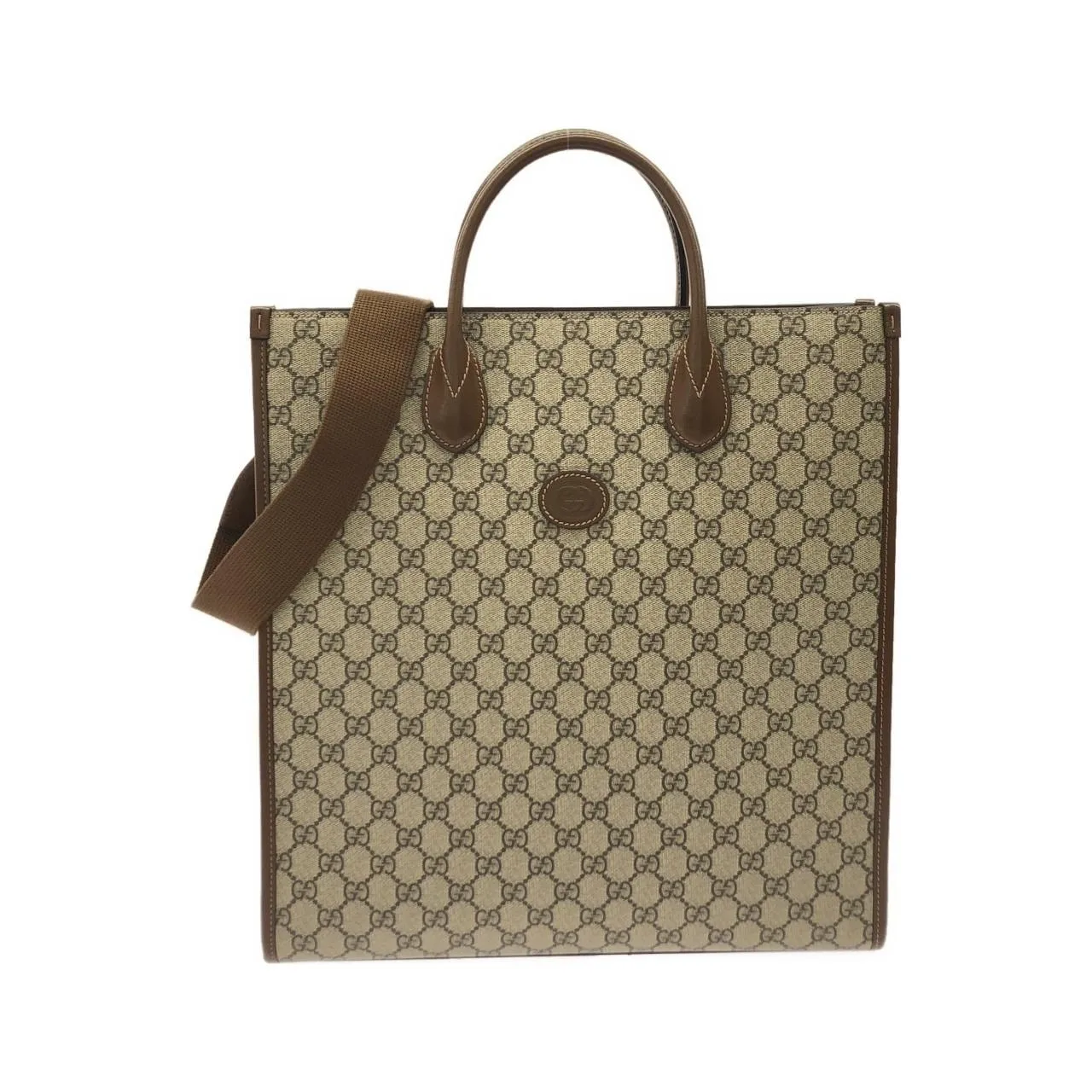 GUCCI 674155 92THG 手提包 帆布 Black