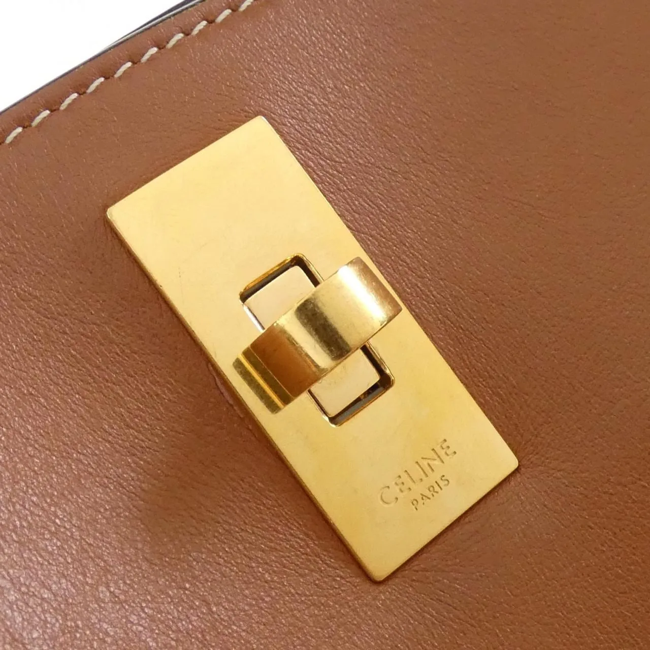 CELINE 195573CR4 手提包 黑色 中古品A - 縮圖 4