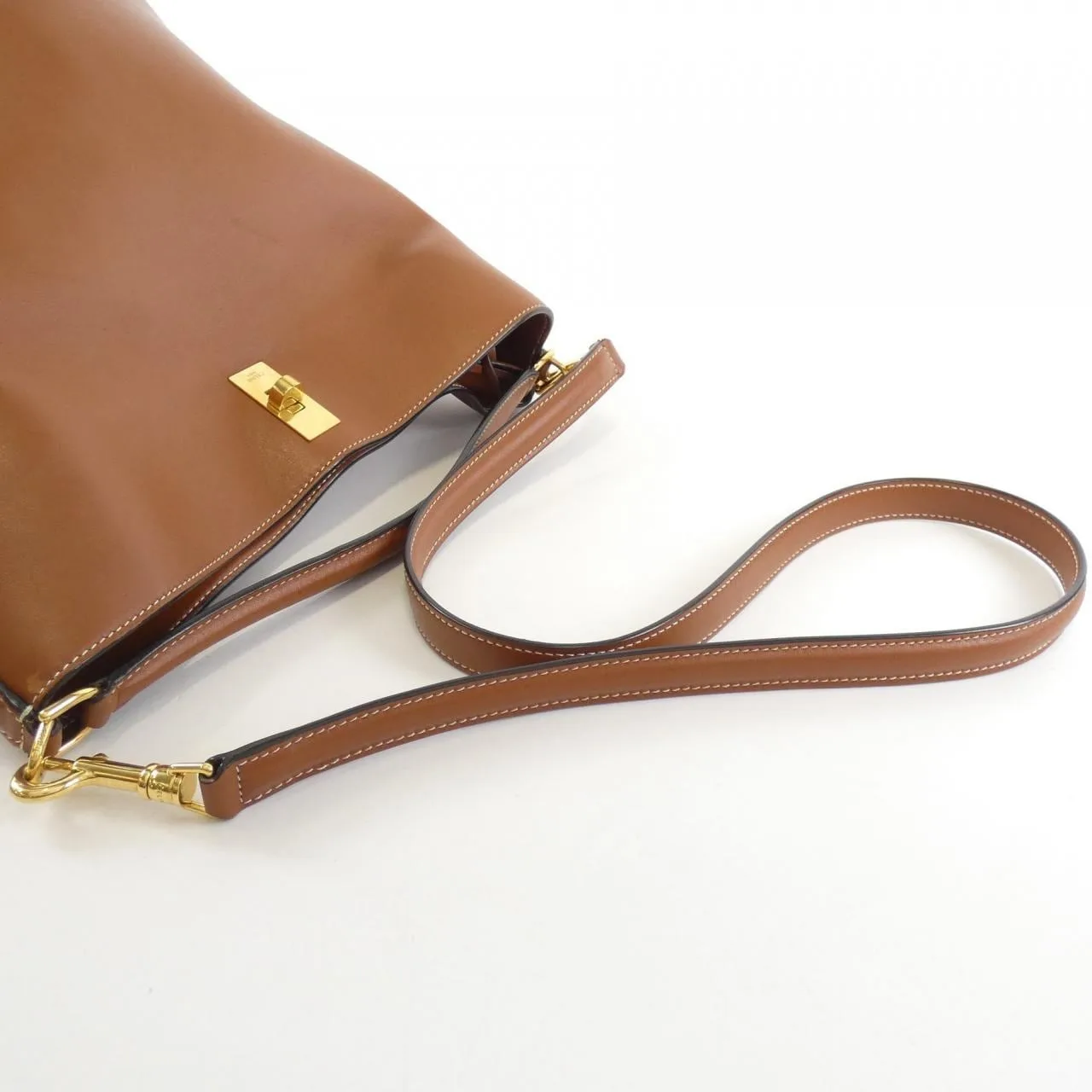 CELINE 195573CR4 手提包 黑色 中古品A - 縮圖 6