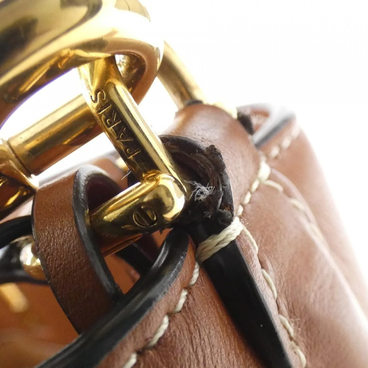 CELINE 195573CR4 手提包 黑色 中古品A - 縮圖 7